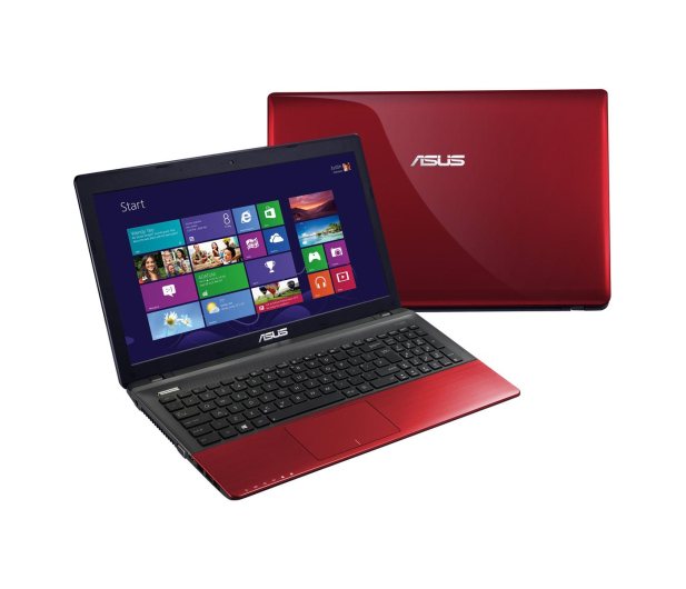 ASUS R500VD-SX573H i3-2350M/4GB/750/Win8 czerwony - 121888 - zdjęcie